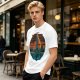 Lord of the Rings Dark Tower Graphic Olive T-Shirt