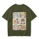 Art History Cat Themed Graphic T-Shirt Print Design