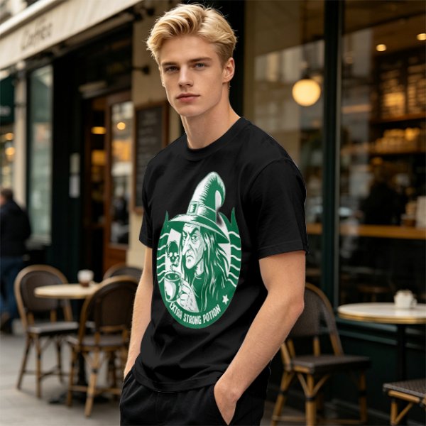 Witch Extra Strong Potion Graphic T-Shirt