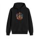 Black Hoodie with Masters of the Universe Character Artwork