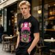 Olive T-Shirt with Tony Tony Chopper Lion Art Print