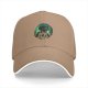 Black baseball cap with Attack on Titan anime graphic print