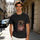 Olive Anime Graphic T-Shirt With Straw Hat Character Design
