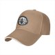 Black Baseball Cap With Floating Island Landscape Graphic