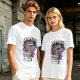 Olive T-Shirt With Surprise Party Mimic Monster Graphic
