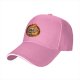 Black baseball cap with roast in peace skull and fire graphic