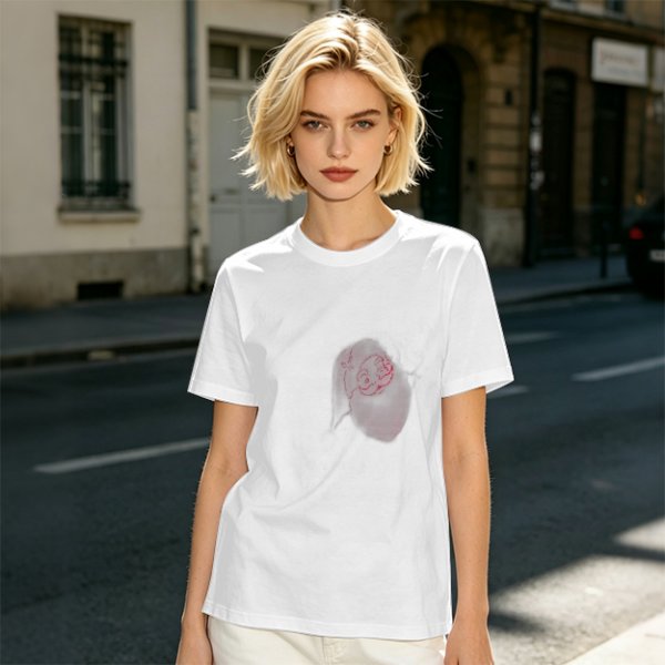 Olive Green T-Shirt With Cute Seal Print