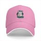 Black baseball cap with 'I Exist Without My Consent' grumpy cat print