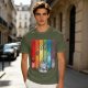 Dungeons and Dragons Polyhedral Dice Rainbow Graphic T-Shirt
