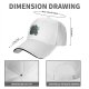 Black baseball cap with 'You Go Outdoors I Have Pizza And Movies' print