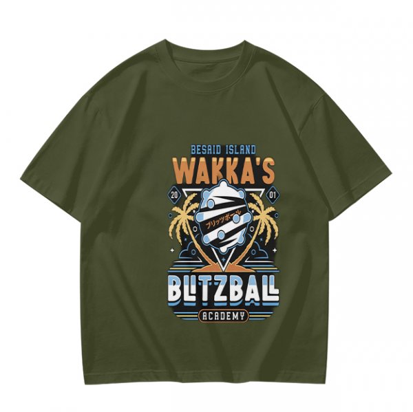Wakka's Besaid Island Blitzball Academy Graphic T-Shirt