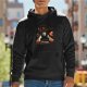 Fitness For Slashers Killer Routines Graphic Black Hoodie