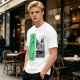 Olive Green CatGPT The Purr-fect AI Graphic T-Shirt