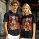 Spirited Away No Face and Chihiro Graphic Tee