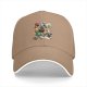 Black Baseball Cap With Cute Cats Cooking Food Graphic