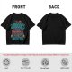 Olive Graphic T-Shirt With 'You Go Outdoors I Have Pizza And Movies' Print
