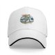 Black Baseball Cap with Howl’s Moving Castle Dancing Characters Print