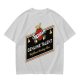 Olive green t-shirt with sarcasm genuine talent unfiltered mocking beer print