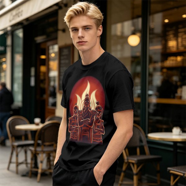 Avatar Fire Nation Characters Graphic Tee