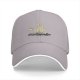 Black Baseball Cap With Skeleton Holding Mug Water Ripple Art