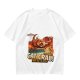 Olive T-Shirt Featuring The Giant Cat Crab From Outer Space Graphic