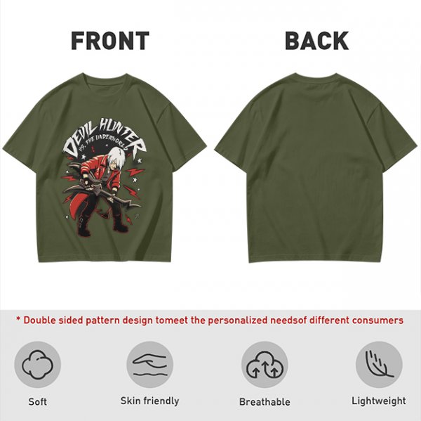 Devil Hunter vs The Underworld Graphic T-Shirt