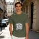 Funny duct tape and WD-40 flowchart graphic olive t-shirt