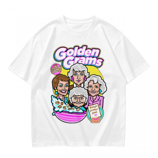 Golden Grams Themed Graphic T-Shirt Featuring The Golden Girls
