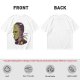 Olive T-Shirt with Frankenstein Monster Portrait Print