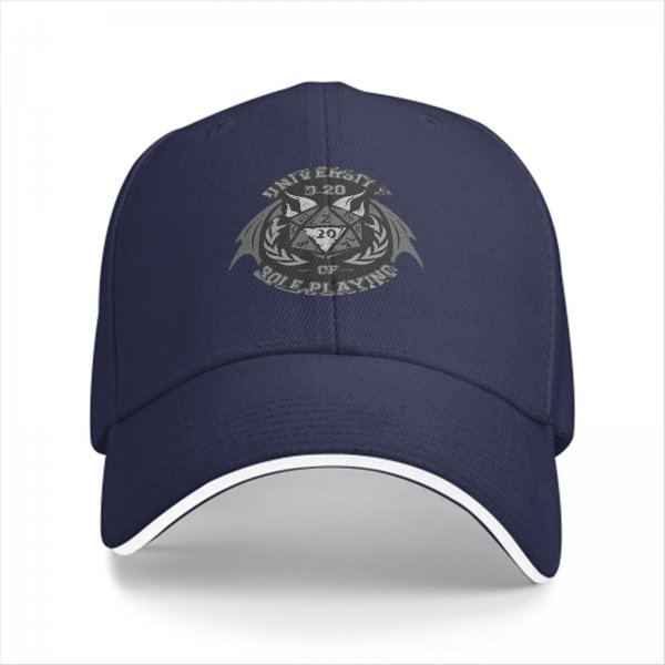 University of Role Playing D20 Dragon Wing Baseball Cap