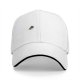 Black Baseball Cap With Small Anime Character Embroidery