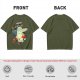 Totoro and Girls Fly Me To The Moon Graphic T-Shirt Design