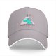 Black Baseball Cap With Cute Dinosaur Graphic And 'What I'm Doing' Text