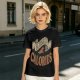 Olive Green Graphic T-Shirt with Burned Calories Print