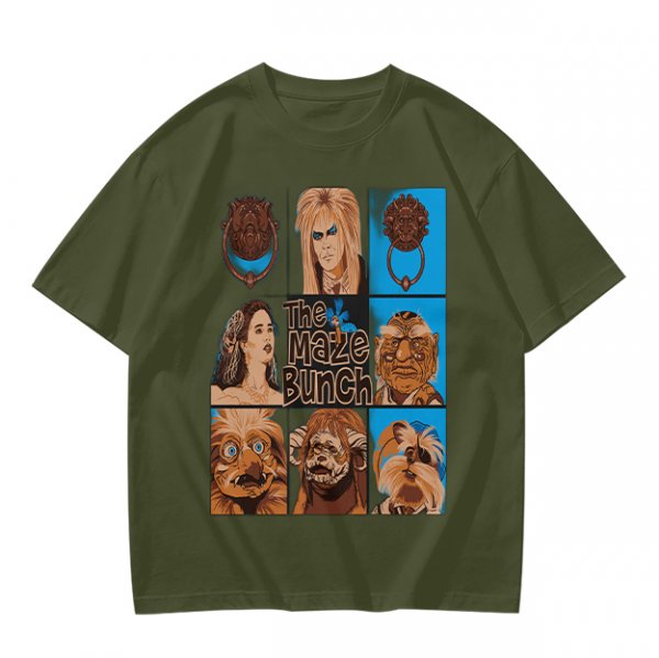 The Maze Bunch Labyrinth Character Graphic T-Shirt