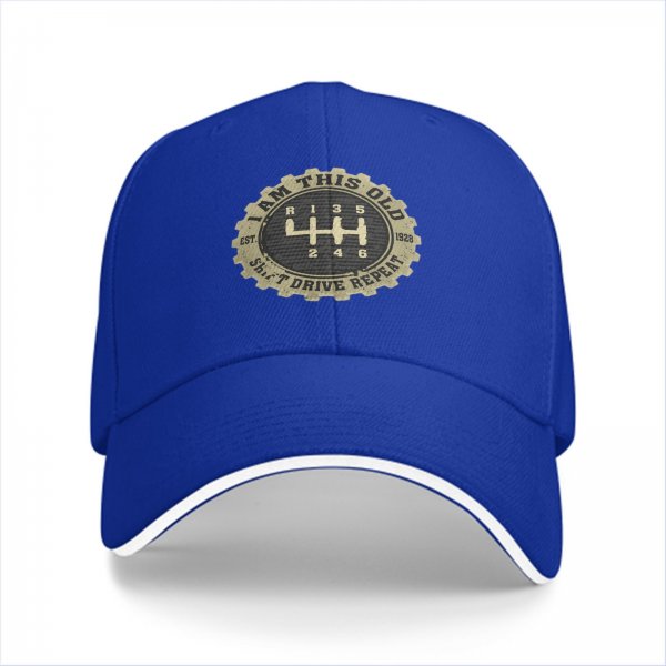 I Am This Old Shift Drive Repeat Manual Gear Cap