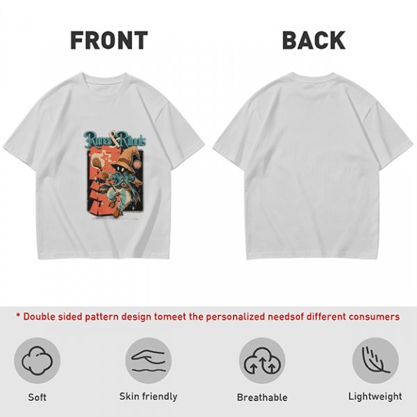 Olive Green T-Shirt With Runes & Rituals Wizard Graphic