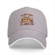 Black baseball cap with 'Leftovers Are For Quitters' cat graphic
