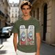 Shark seafood diet meme graphic t-shirt