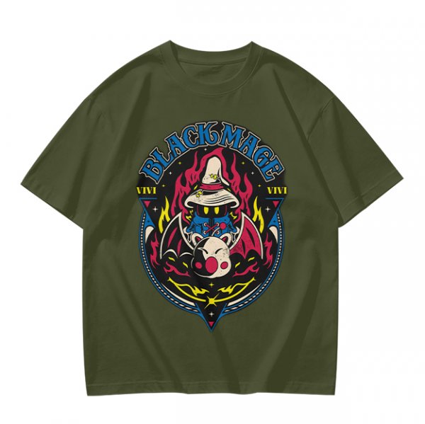 Black Mage Vivi Graphic Tee for Final Fantasy Fans