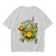 Chocobo Rider with Retro Game Character Graphic T-Shirt