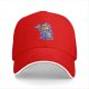 Black Baseball Cap With Cartoon Dog Characters Graphic