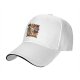 Black Baseball Cap With Cute Stacked Kittens Graphic
