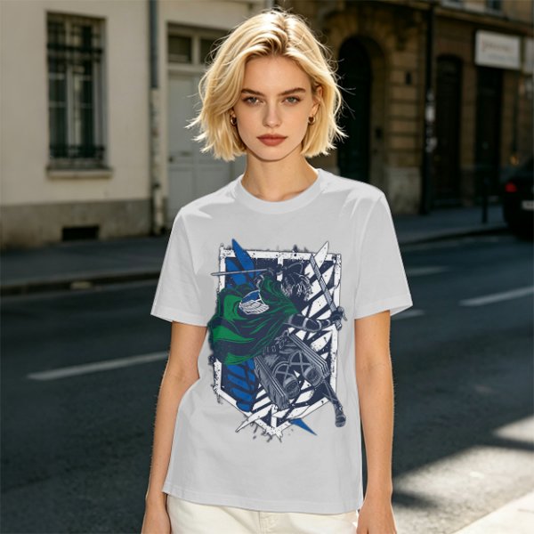 Attack on Titan Scout Regiment Soldier Graphic T-Shirt