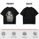 Olive t-shirt with skeleton graphic and 'Cheers! I'm Having Another Crisis' text