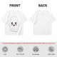 Olive T-shirt with Cute Kawaii Ghost Graphic Print