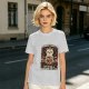 Olive t-shirt with grumpy cat holding boxes and text 'Forget Gifts Give Me A Reason To Live'