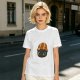 Olive T-Shirt Featuring a Cute Dragon Wearing a Striped Beanie