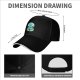 Avatar Themed Black Baseball Cap With Airbender Artwork