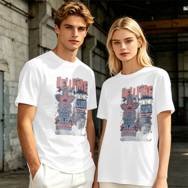 Olive T-Shirt with Hellfire Tiki Club Tiki Totem Graphic Print